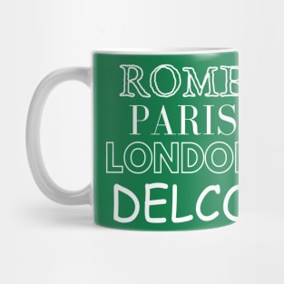 Delco Souvenir Shirt V2 Mug